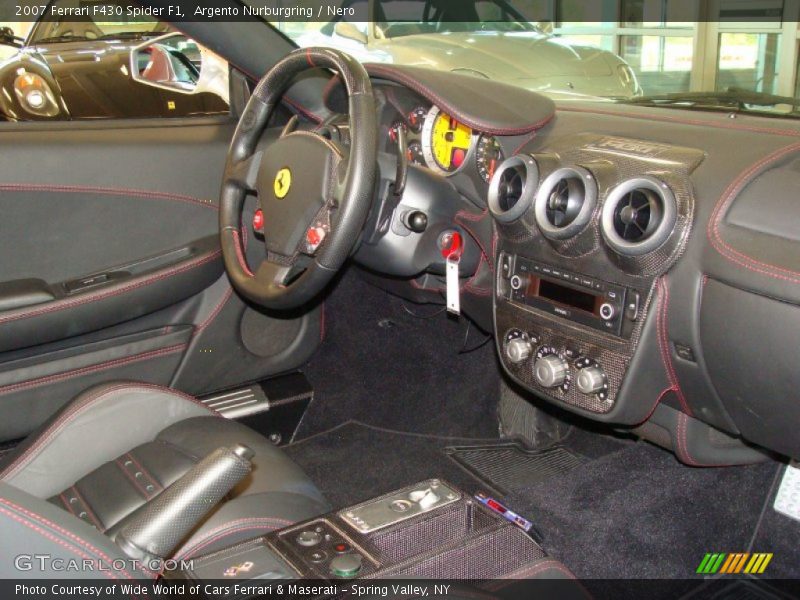 Argento Nurburgring / Nero 2007 Ferrari F430 Spider F1