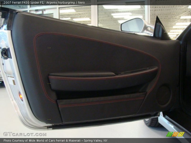 Argento Nurburgring / Nero 2007 Ferrari F430 Spider F1