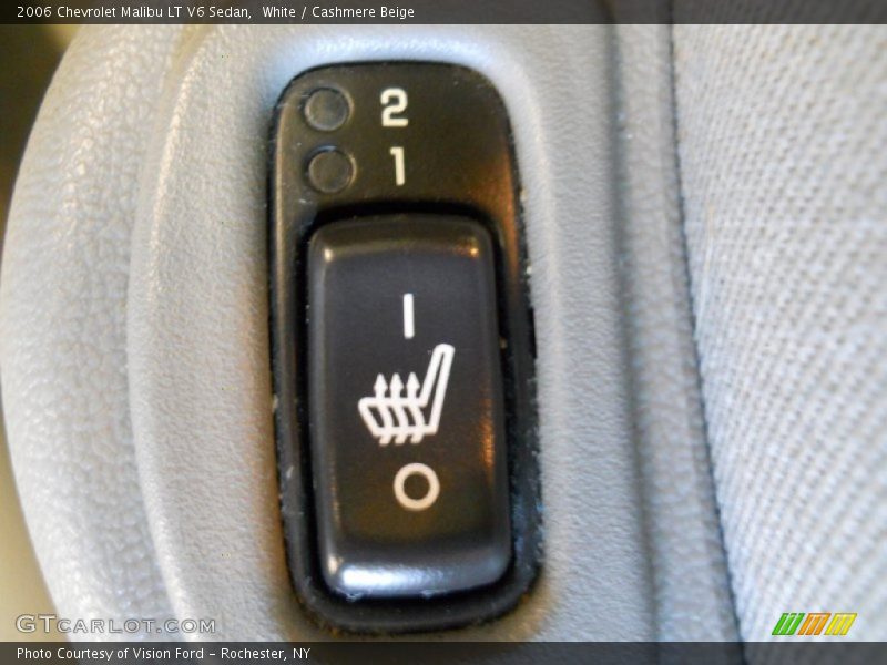 White / Cashmere Beige 2006 Chevrolet Malibu LT V6 Sedan
