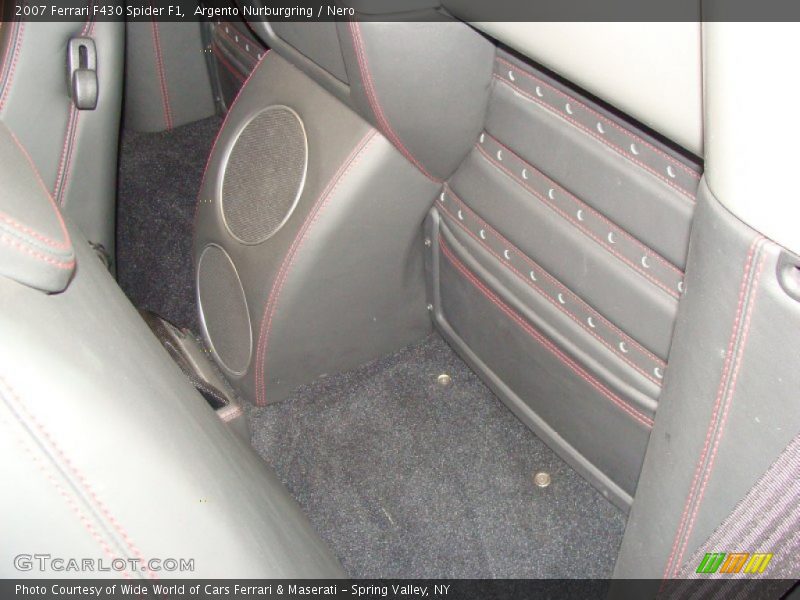 Argento Nurburgring / Nero 2007 Ferrari F430 Spider F1