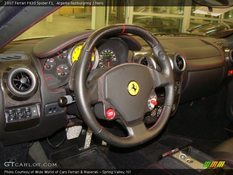 Dashboard of 2007 F430 Spider F1