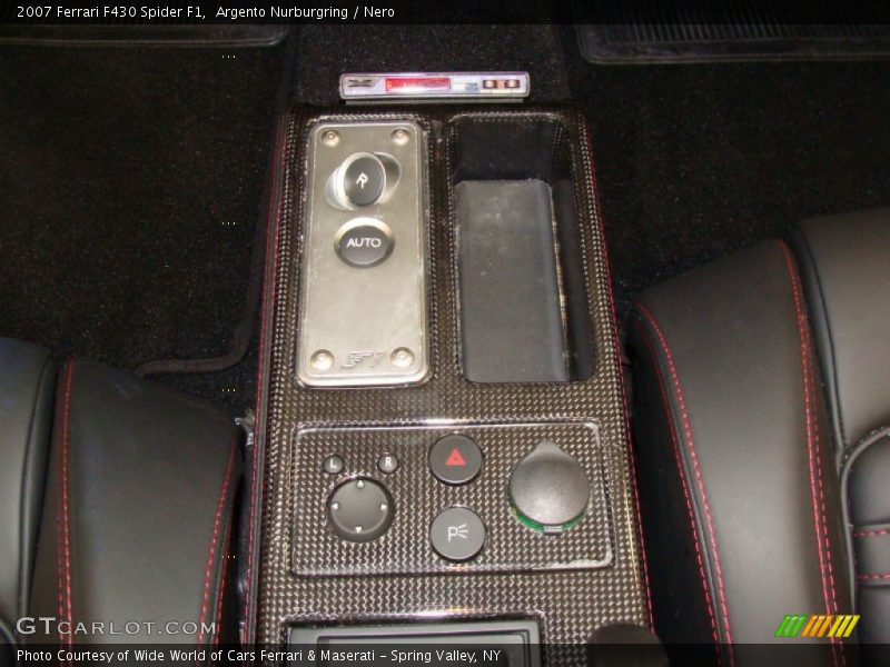 Controls of 2007 F430 Spider F1