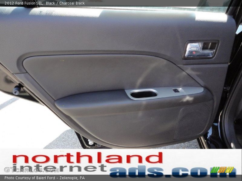 Black / Charcoal Black 2012 Ford Fusion SEL