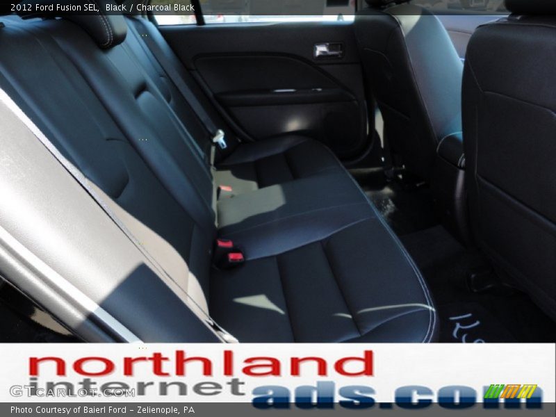 Black / Charcoal Black 2012 Ford Fusion SEL