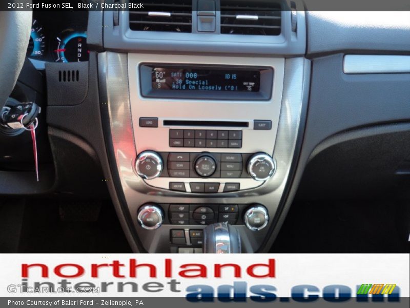 Black / Charcoal Black 2012 Ford Fusion SEL