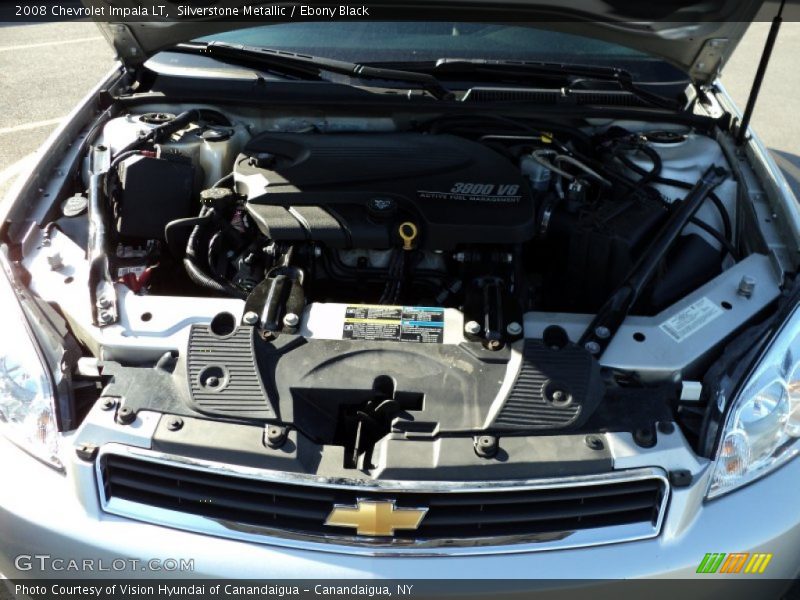 Silverstone Metallic / Ebony Black 2008 Chevrolet Impala LT
