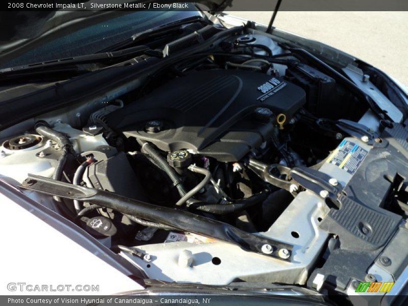 Silverstone Metallic / Ebony Black 2008 Chevrolet Impala LT