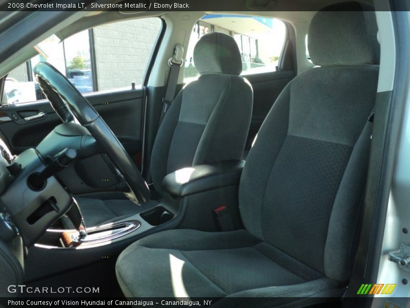 Silverstone Metallic / Ebony Black 2008 Chevrolet Impala LT