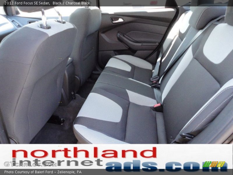 Black / Charcoal Black 2012 Ford Focus SE Sedan