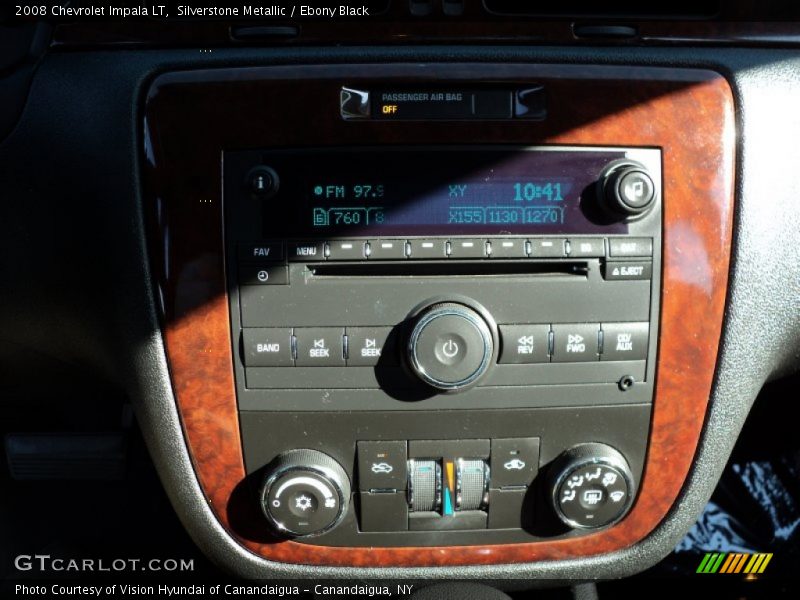 Silverstone Metallic / Ebony Black 2008 Chevrolet Impala LT