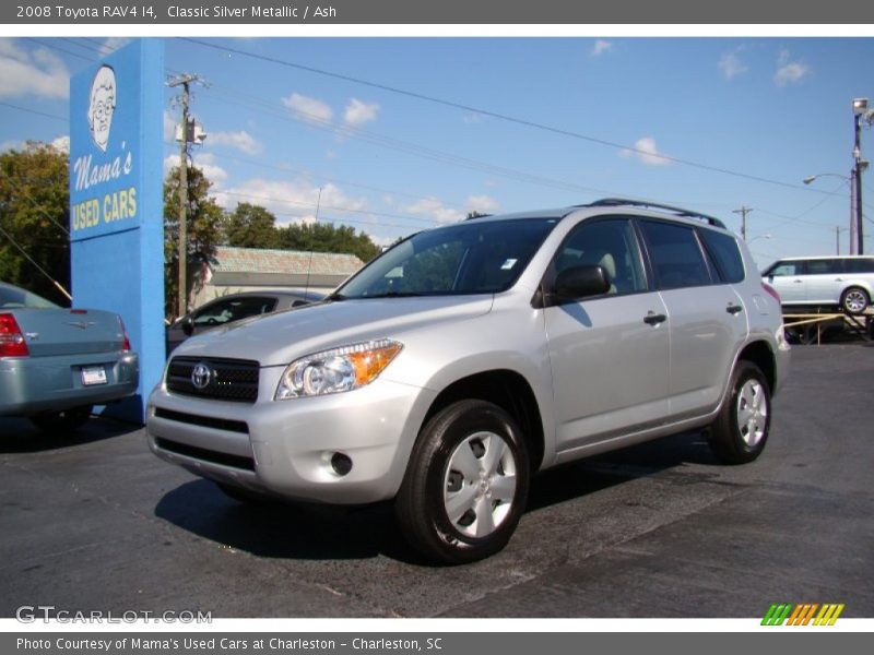 Classic Silver Metallic / Ash 2008 Toyota RAV4 I4