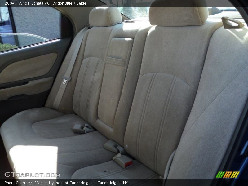 Ardor Blue / Beige 2004 Hyundai Sonata V6