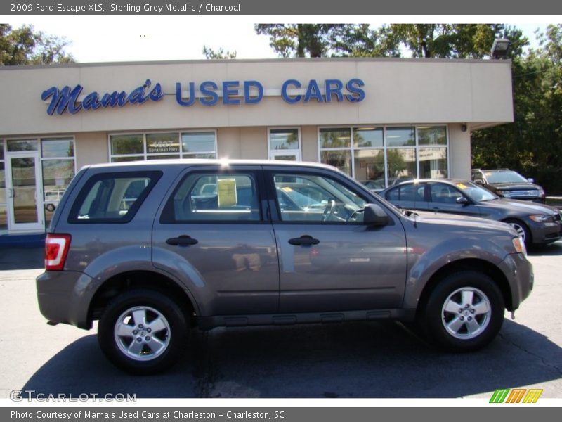 Sterling Grey Metallic / Charcoal 2009 Ford Escape XLS