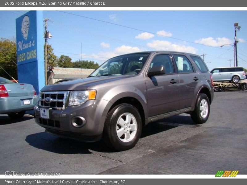 Sterling Grey Metallic / Charcoal 2009 Ford Escape XLS