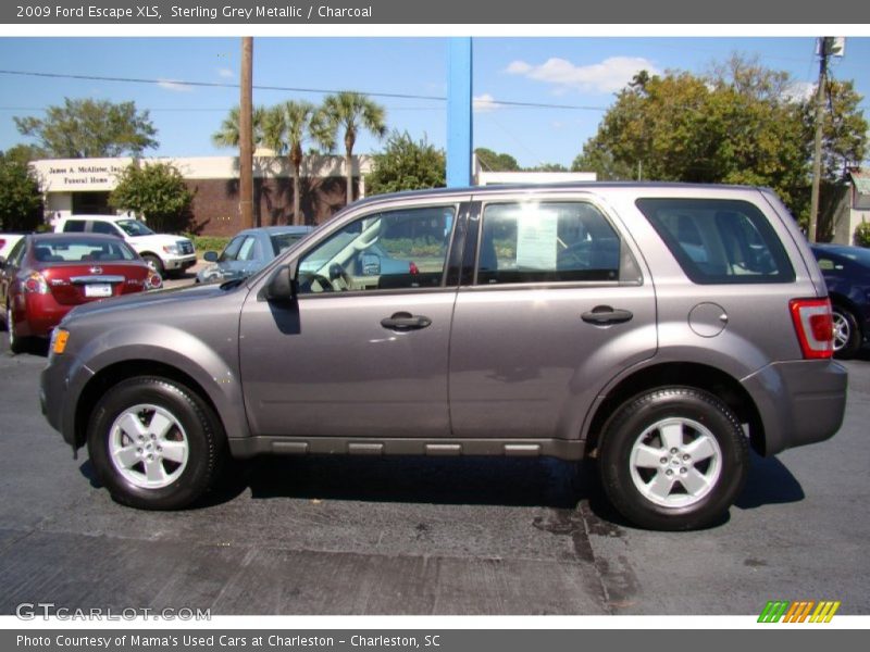 Sterling Grey Metallic / Charcoal 2009 Ford Escape XLS
