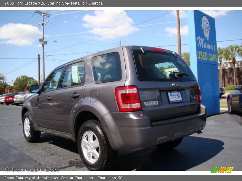 Sterling Grey Metallic / Charcoal 2009 Ford Escape XLS