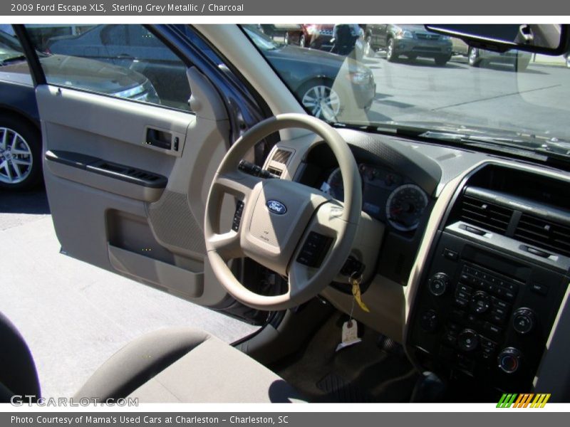 Sterling Grey Metallic / Charcoal 2009 Ford Escape XLS