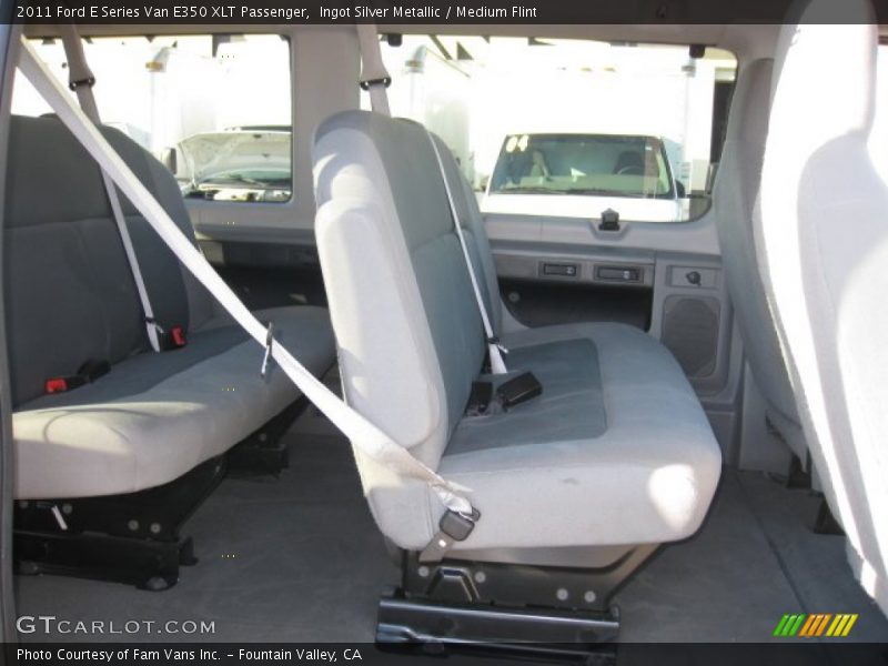 Ingot Silver Metallic / Medium Flint 2011 Ford E Series Van E350 XLT Passenger