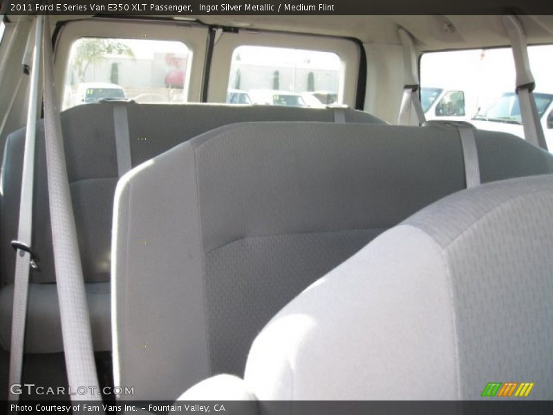 Ingot Silver Metallic / Medium Flint 2011 Ford E Series Van E350 XLT Passenger