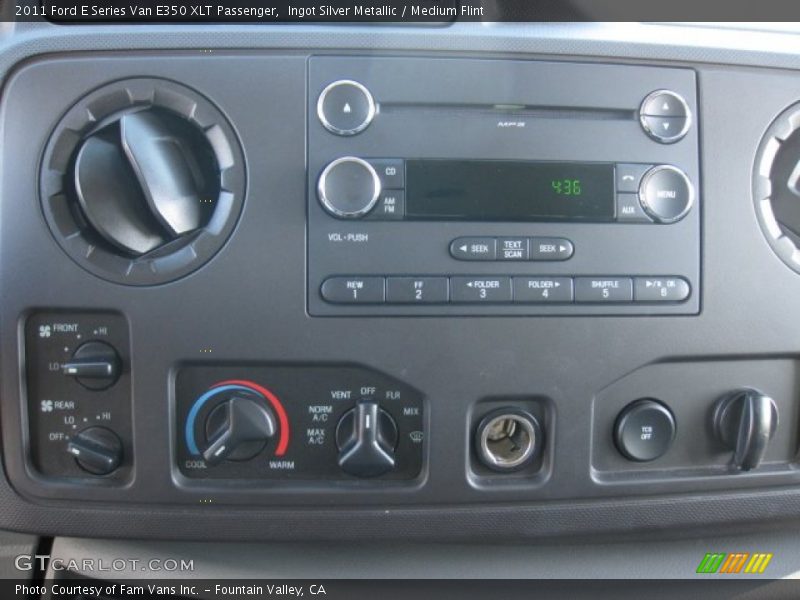 Audio System of 2011 E Series Van E350 XLT Passenger