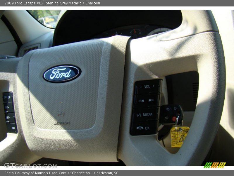 Sterling Grey Metallic / Charcoal 2009 Ford Escape XLS