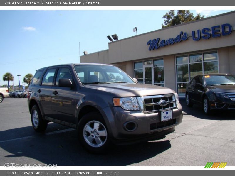 Sterling Grey Metallic / Charcoal 2009 Ford Escape XLS