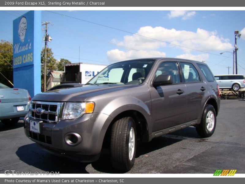 Sterling Grey Metallic / Charcoal 2009 Ford Escape XLS