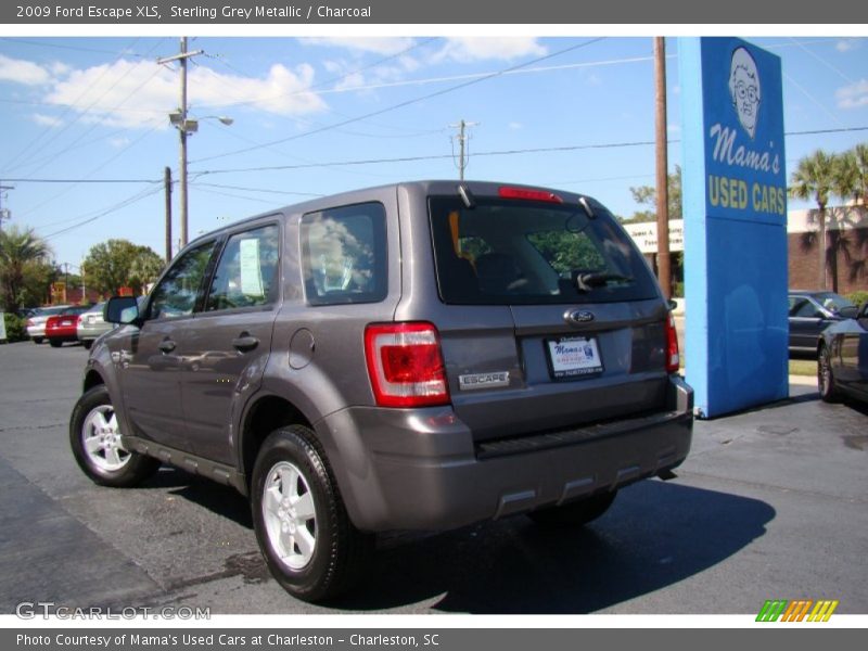 Sterling Grey Metallic / Charcoal 2009 Ford Escape XLS