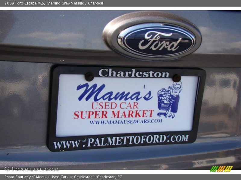 Sterling Grey Metallic / Charcoal 2009 Ford Escape XLS