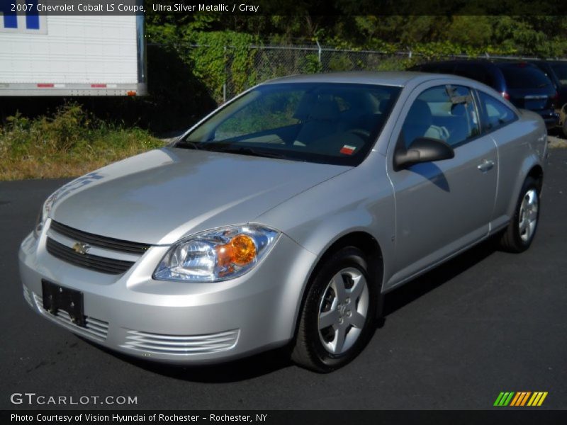 Ultra Silver Metallic / Gray 2007 Chevrolet Cobalt LS Coupe