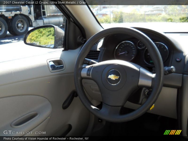 Ultra Silver Metallic / Gray 2007 Chevrolet Cobalt LS Coupe