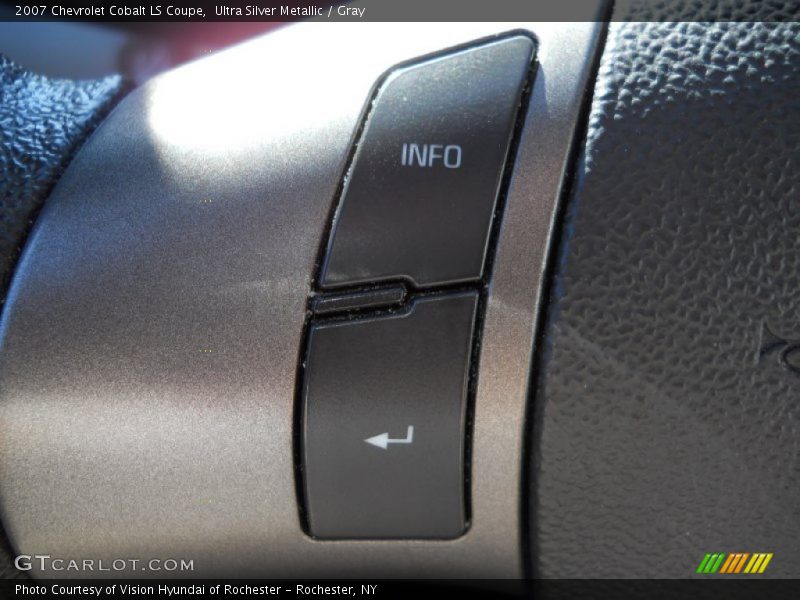 Ultra Silver Metallic / Gray 2007 Chevrolet Cobalt LS Coupe