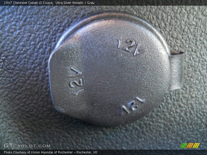 Ultra Silver Metallic / Gray 2007 Chevrolet Cobalt LS Coupe