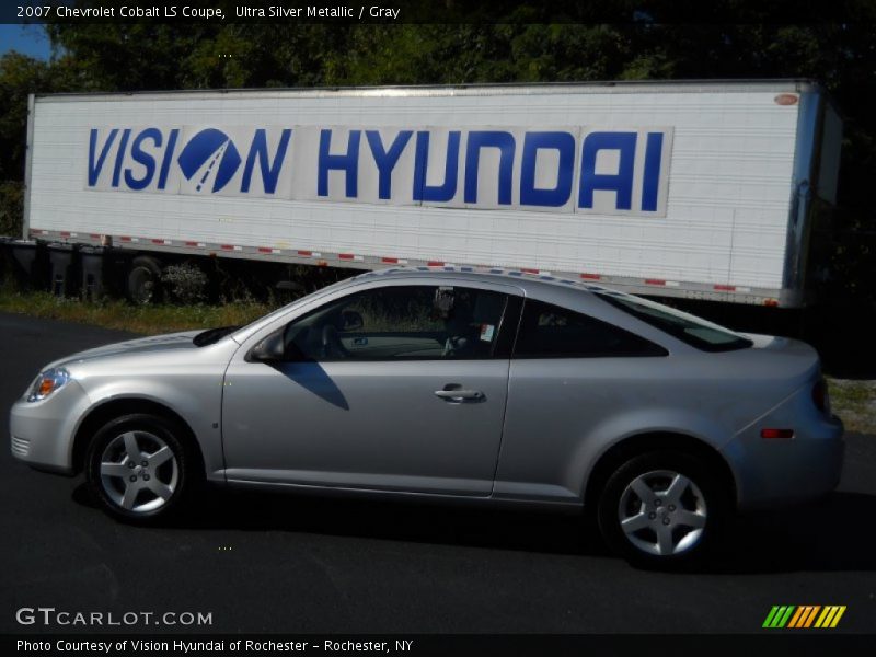 Ultra Silver Metallic / Gray 2007 Chevrolet Cobalt LS Coupe