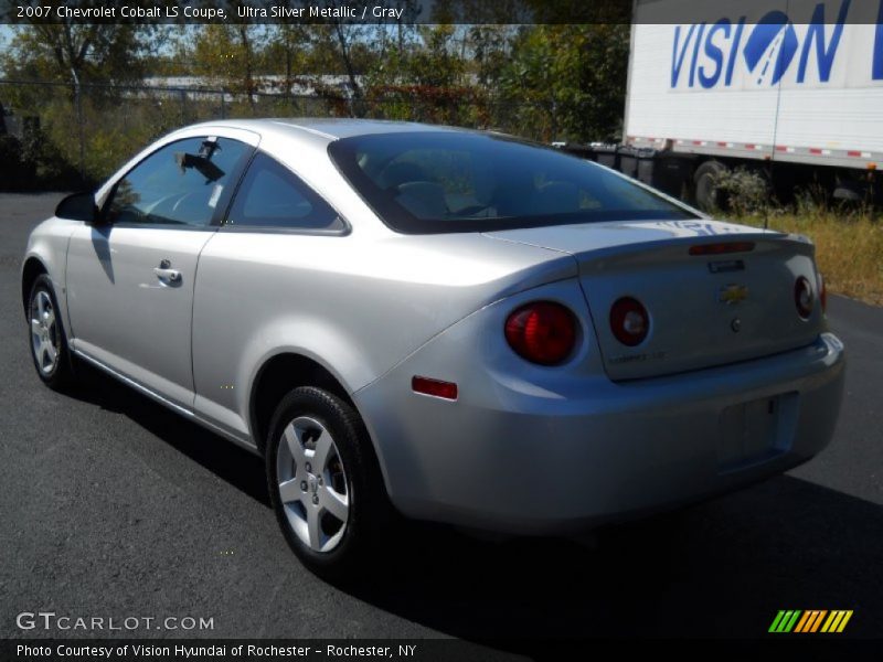 Ultra Silver Metallic / Gray 2007 Chevrolet Cobalt LS Coupe