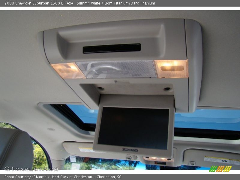 Summit White / Light Titanium/Dark Titanium 2008 Chevrolet Suburban 1500 LT 4x4