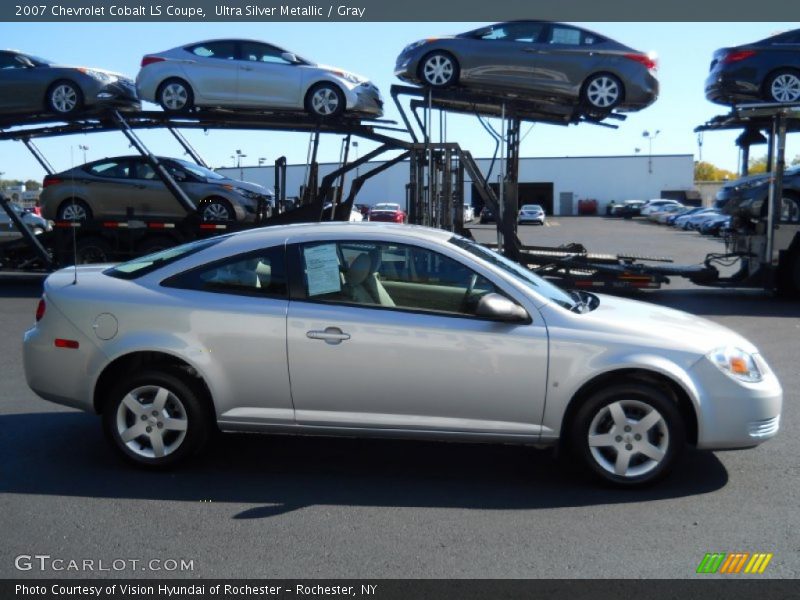 Ultra Silver Metallic / Gray 2007 Chevrolet Cobalt LS Coupe
