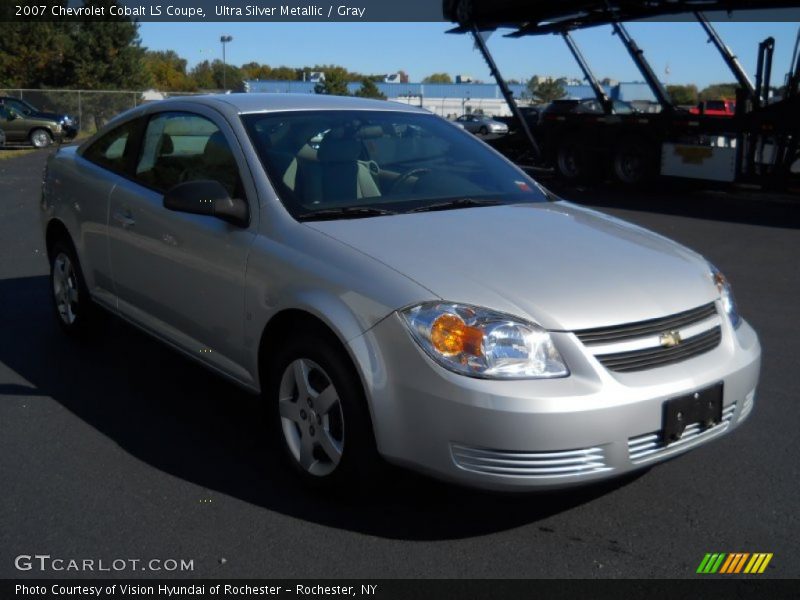 Ultra Silver Metallic / Gray 2007 Chevrolet Cobalt LS Coupe