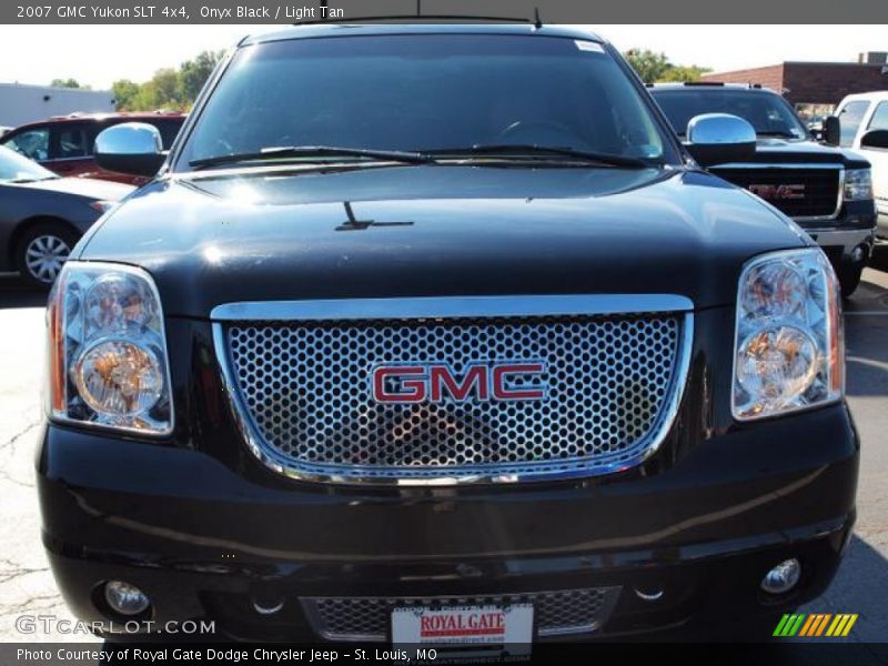 Onyx Black / Light Tan 2007 GMC Yukon SLT 4x4