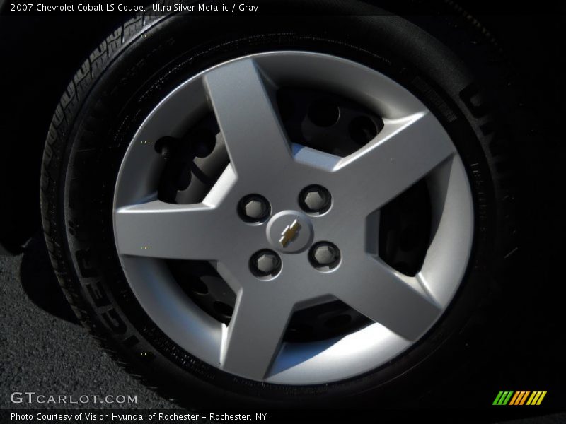 Ultra Silver Metallic / Gray 2007 Chevrolet Cobalt LS Coupe