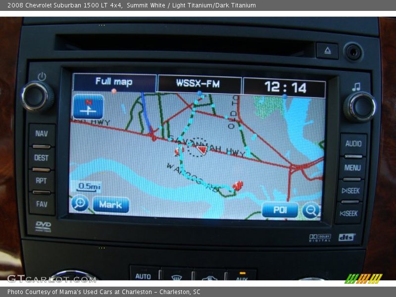 Summit White / Light Titanium/Dark Titanium 2008 Chevrolet Suburban 1500 LT 4x4