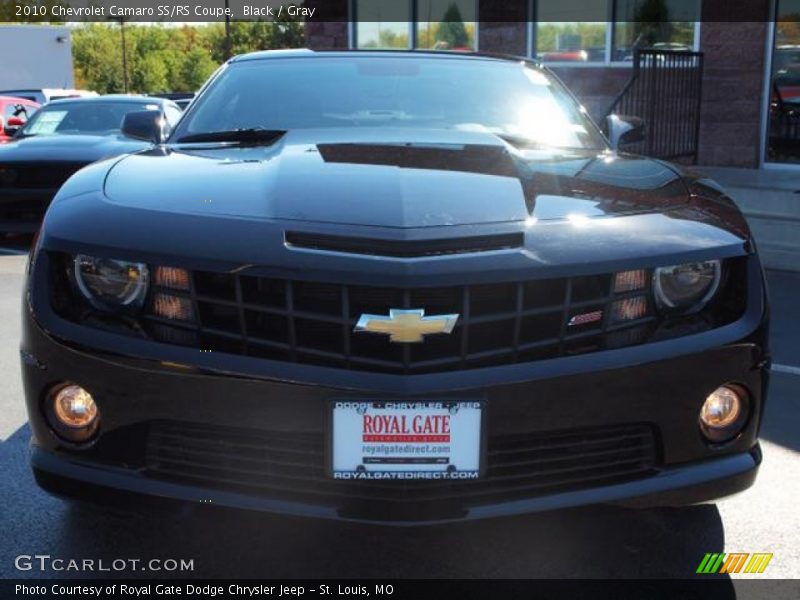 Black / Gray 2010 Chevrolet Camaro SS/RS Coupe
