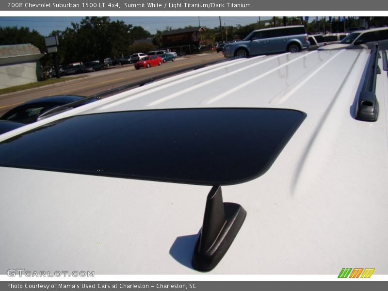 Summit White / Light Titanium/Dark Titanium 2008 Chevrolet Suburban 1500 LT 4x4