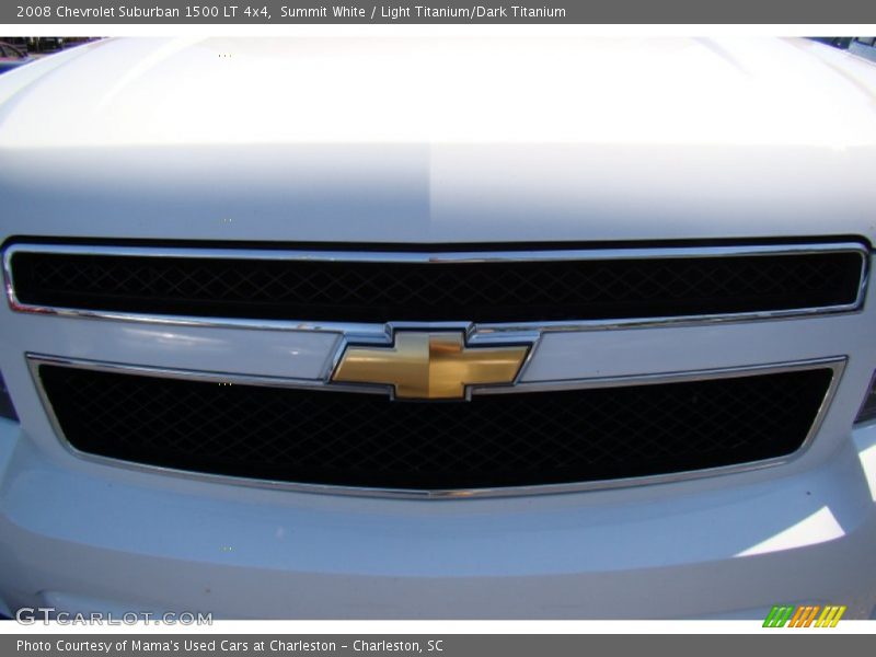 Summit White / Light Titanium/Dark Titanium 2008 Chevrolet Suburban 1500 LT 4x4