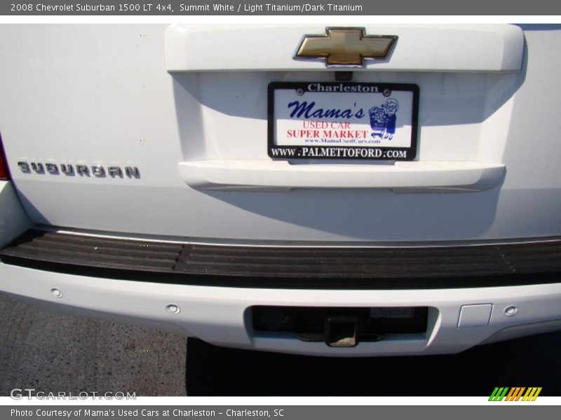 Summit White / Light Titanium/Dark Titanium 2008 Chevrolet Suburban 1500 LT 4x4