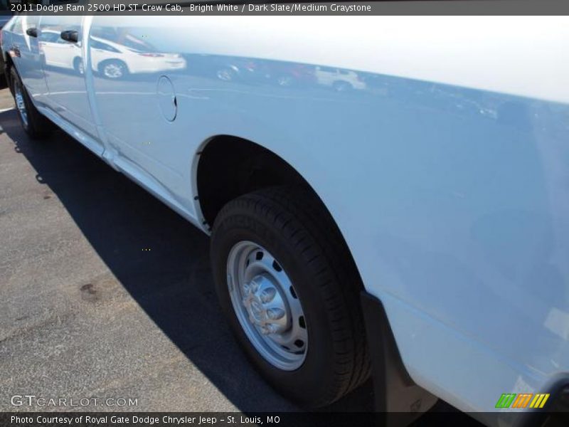 Bright White / Dark Slate/Medium Graystone 2011 Dodge Ram 2500 HD ST Crew Cab