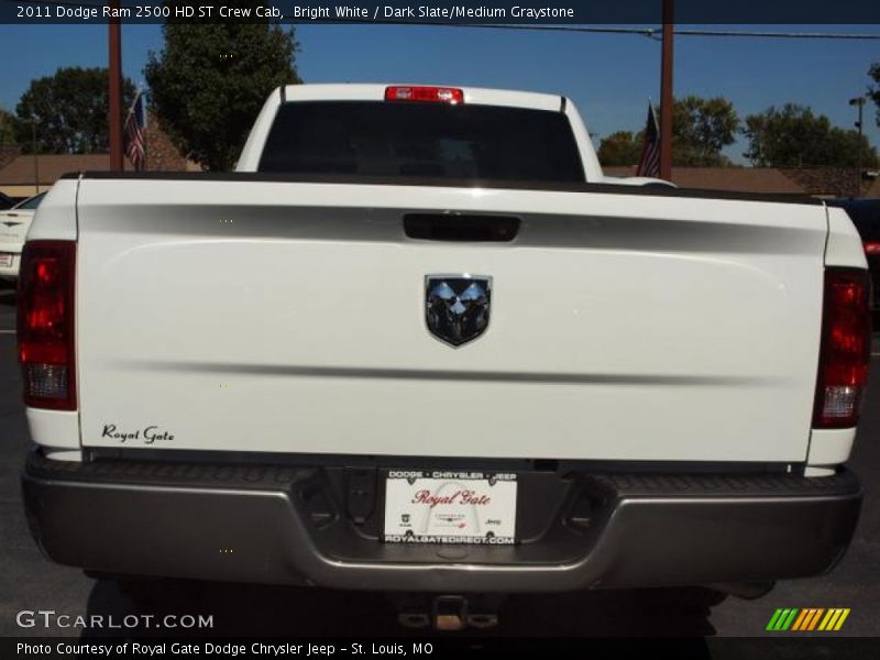 Bright White / Dark Slate/Medium Graystone 2011 Dodge Ram 2500 HD ST Crew Cab
