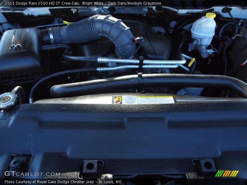 Bright White / Dark Slate/Medium Graystone 2011 Dodge Ram 2500 HD ST Crew Cab