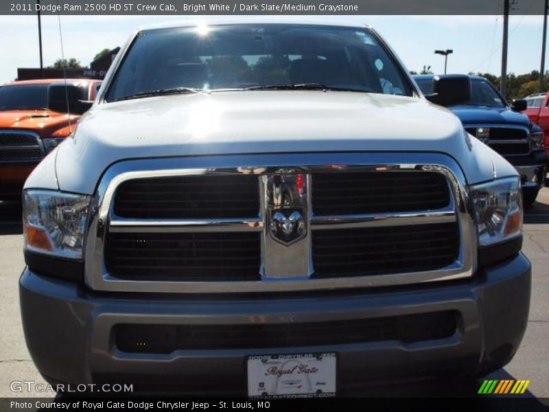 Bright White / Dark Slate/Medium Graystone 2011 Dodge Ram 2500 HD ST Crew Cab