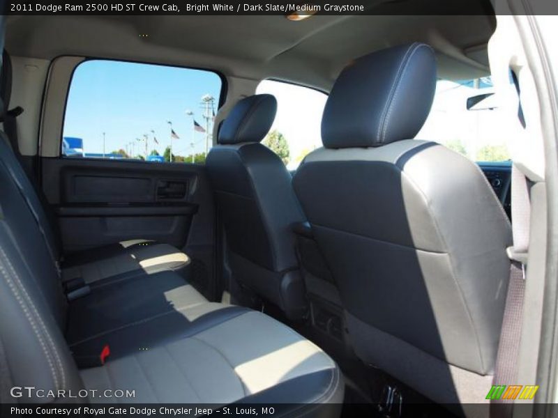 Bright White / Dark Slate/Medium Graystone 2011 Dodge Ram 2500 HD ST Crew Cab
